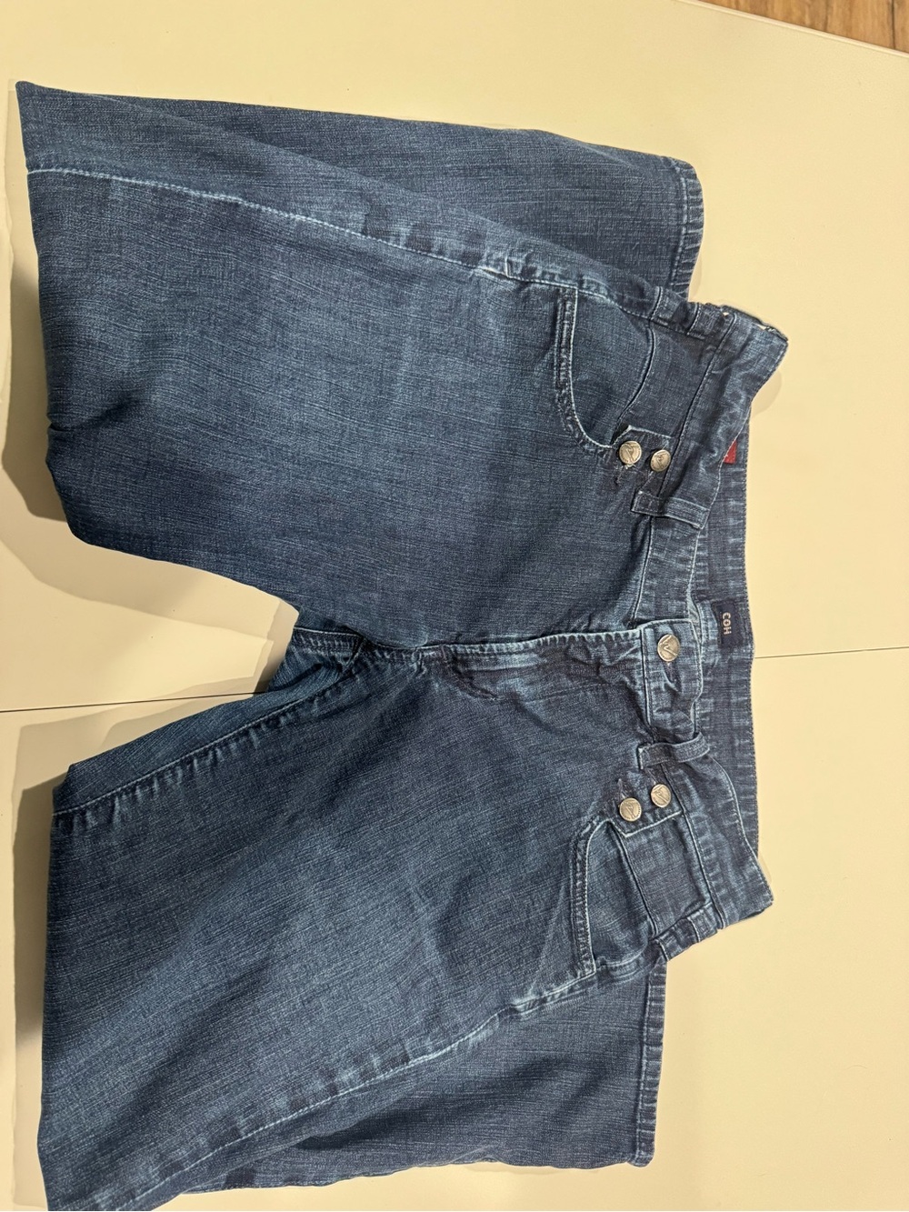 Citizens Of Humanity Indigo High Rise Cropped Jeans Size 30 Made in USA
